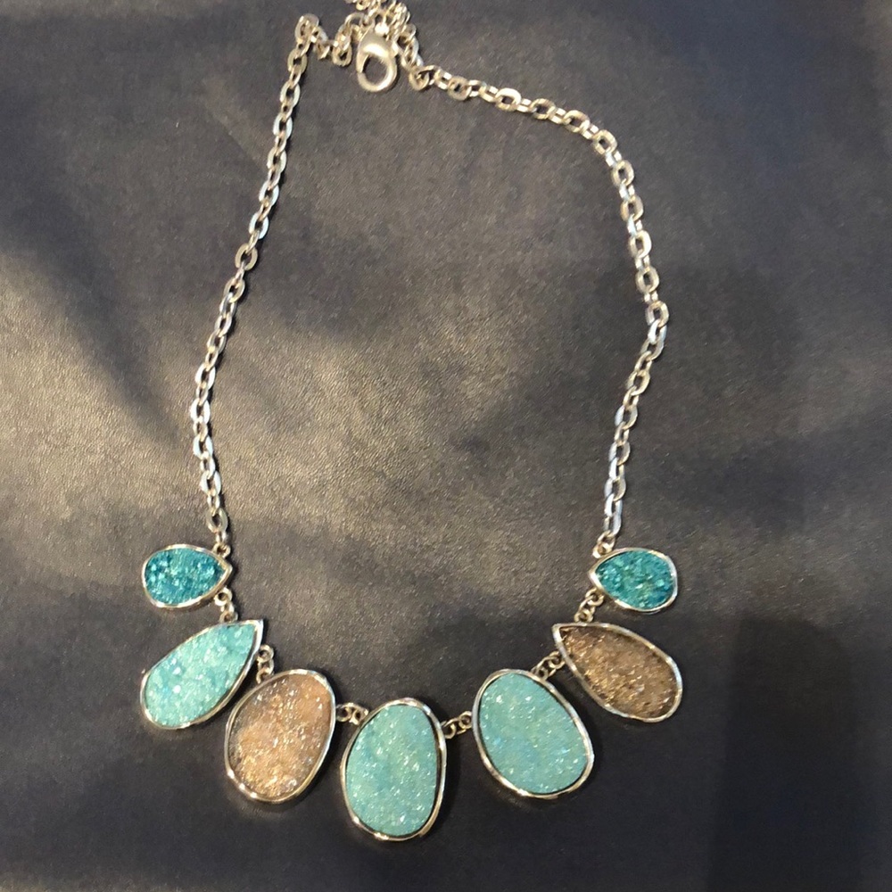 Lane Bryant Drusy necklace